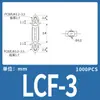 Suporte de Placa de Circuito Lianyang Coluna de Isolamento de Placa de PC Lcf Tipo Aeronave de Cabeça Dupla Coluna de Suporte de Plástico Fivela de Acolchoamento
