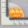 Accesorios de Resina para Fundas de Teléfono, Palillos de Pizza, Tartaletas de Pan, Pegamento de Crema para Manualidades, Huevos de Langosta, Materiales Realistas, Dijes para Zapatos