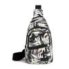 Bolsa Transversal Casual Feminina Atacado Grande Capacidade Mochila Estilo Coreano Moda Versátil Pequena com Estampa Bolsa de Peito Tendência