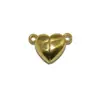 Accesorios para Joyería DIY Transfronterizos al por Mayor Conectores Magnéticos de Corazón de Colores Collares Pulseras Hechos a Mano Materiales de Aleación
