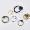 Móveis em Estoque Alça de Argola Redonda Furo Único Circular Gaveta Armário de Remédios Pequena Alça de Puxar Tábua de Corte Tábua de Cortar de Bambu Alça de Argola para Pendurar de Metal