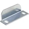 Cerradura para Muebles Pieza Cerradura para Cajón Accesorios Cerradura para Puerta de Gabinete L Hebilla de Cierre en Ángulo Recto Puerta de Gabinete Sin Ranura Pieza de Hierro en Forma de 7 Pasador de Bloqueo Extendido Pieza Tope