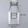 Delantal Transparente para Cocina Casera de Mujer, Impermeable y a Prueba de Aceite, Especial para Catering Acuático, Ropa de Trabajo de Otoño e Invierno para el Hogar y el Exterior, Ceyou