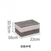 Wg6Q Cesta de Armazenamento de Palha para Desktop Íntimos e Meias Porta-Chaves com Tampa Acessórios de Cabelo Utensílios Diversos Cesta de Armazenamento Trançada de Rattan