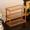 Estante de Almacenamiento de Escritorio Multicapa, Estante de Almacenamiento de Mesa de Dormitorio, Estante de Almacenamiento Multifuncional, Estante Organizador de Productos para el Cuidado de la Piel para Tocador