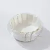 Forros de Papel de Aceite Vascos Impermeables y a Prueba de Aceite de Grado Alimenticio, Forros de Papel de Hornear Desechables No Plegables, Forros de Base para Pasteles