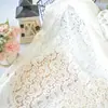 Accesorios de Boda Tela de Encaje Mantel Malla de Mesa Cortina de Gasa Mesa de Postres Cortinas Blancas de Boda No se Permiten Otros Artículos