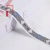 Cinta jacquard geométrica de triángulo de 2 cm, accesorio para ropa, decoración del hogar, cortinas y diversas decoraciones DIY