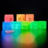 Pintura que brilla en la oscuridad de 60 ml, pintura acrílica luminosa para arte, pintura fluorescente para modelos, portátil, en un recipiente pequeño, impermeable, para equipo de pesca, pintura que brilla en la oscuridad
