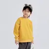 Sudadera Infantil 2025 Primavera y Otoño Nueva Ropa Infantil Estilo Coreano Moderna Camisas de Manga Larga con Cuello Redondo para Niños Medianos y Grandes Tops para Bebés