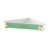 Estante de almacenamiento para baño sin perforaciones, Estante de almacenamiento triangular para lavabo de baño, Estante montado en la pared, Almacenamiento de productos para el cuidado de la piel