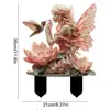 Ornamento de Jardim Criativo de Fada Mais Vendido Dia dos Namorados Transfronteiriço Parque de Elfos Estilo Placa de Jardim de Acrílico