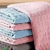 Paño de Cocina de Microfibra con Patrón de Waffle, Específico para Cocina, No Graso, Elimina Manchas, para el Hogar, Absorbente, Sin Pelusa, Engrosado