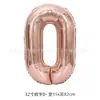 Globos Digitales Versión Americana de 32 pulgadas Globos de Película de Aluminio Oro Plata Decoración para Fiesta de Cumpleaños Boda Día de Año Nuevo Venta al por Mayor