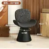 Banqueta Simples de Madeira Maciça para Maquiagem com Toque de Luxo Leve e de Alta Qualidade, Cadeira de Jantar, Cadeira de Manicure, Cadeira com Encosto, Cadeira para Penteadeira de Quarto