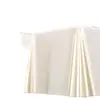 Salão de Conferências Hotel Banquete Retangular Sobremesa Intervalo para Chá Cor Sólida Branca High-End Luxo Leve Toalha de Mesa Toalha de Mesa