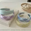 Diadema Dulce Ancha Estilo Universitario Retro con Diseño de Corona Alta, Diadema Fresca de Esponja para Niñas, Accesorio para el Cabello Estilo Coreano