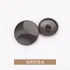 Botones cosidos a mano con superficies cóncavas y convexas para abrigos pequeños estilo Chanel, ropa, gabardinas, suéteres, botones de metal tejidos