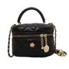 Bolso Casual Simple Pequeño Crowdsourcing 2025 Primavera Nueva Moda Texturizado Estilo Occidental Bolso de Hombro Cruzado para Mujer Bolso Cuadrado Pequeño
