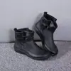 Nuevas botas cortas de cordones europeas y americanas, botas Martin de comercio exterior transfronterizo, botas para mujer, venta al por mayor deportiva europea y americana, tallas grandes