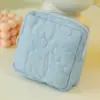 Nuevos Productos de Cuidado de la Piel 2025 Ins Gran Capacidad Simple Portátil Lindo Color Caramelo Bolsa de Cosméticos Bolsa de Almacenamiento para Viaje de Mujeres