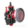 Carburador Modificado para Motocicleta Pwk21-34 Taza de Filtro de Aire Cnc Taza de Recolección de Viento Malla de Acero Inoxidable Desmontable 50 55mm