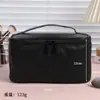 Bolsa de Cosméticos de Cuero Linda Personalizada por el Fabricante, Gran Capacidad, Portátil, Impermeable, Bolsa de Almacenamiento para Salir, Neceser de Gama Alta
