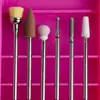 Set de Cabezales de Pulido para Uñas Pintura Diamante Broca de Silicona Pequeño Bolsillo Tratamiento Pelar Agitar Tono Set de Arte para Uñas