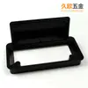 Caja de rosca cuadrada de plástico ABS Jiuou para mesa de conferencias, caja de rosca para mesa de computadora, cubierta de orificio de rosca para escritorio de oficina