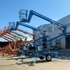 Plataforma Elevadora Plegable de Brazo Articulado Totalmente Autopropulsada, Vehículo de Trabajo Aéreo con Brazo Plegable, Plataforma Elevadora Hidráulica Eléctrica