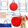 Treinamento de cães Equipamento de treinamento de salto Treinamento de obstáculos para cães Salto de obstáculos Vara de salto Anel de salto ao redor da vara Equipamento de treinamento para cães Suprimentos para animais de estimação