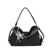 Bolso Tote Retro de Alto Valor Moda de Nicho Novedad Principios de Otoño 2026 Gran Capacidad Simple Casual Bolso de Hombro Cruzado