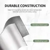 Contenedor de Basura de Acero Inoxidable de 5L con Pedal para Baño de Hotel Oficina Cubo de Basura con Pedal