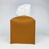 Caixa de Papel Higiênico de Couro Ins Escandinavo Selecionada Cuidadosamente para Banheiro, Sala de Estar, Mesa de Escritório, Caixa de Papel de Couro, Caixa de Lenços de Mesa