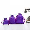 Bolsa de embalaje para joyería con cierre de cordón, bolsa de regalo de almacenamiento de satén brillante con cordón, se puede imprimir con logo, venta al por mayor desde el fabricante