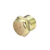 Silenciador de cobre neumático plástico/cabeza larga/cabeza plana/válvula solenoide de silenciador ajustable tapón 3 puntos 1/8 Tapón 1/4