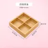 Compartimento para Caja de Frutas Secas Bandeja de Frutas Secas Creativo Nacimiento Temprano Hijo Noble Dulces Snacks Almacenamiento Caja de Almacenamiento de Frutos Secos Sala de Estar Cuatro