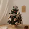 Árvore de Natal Pe com Luzes 2026, Popular no Exterior, Decorações de Natal, Suporte para Pedido de Amostra, Atacado Emo