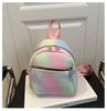 Mochila Transfronteriza Nueva para Mujer, Mochila Pequeña para Niña de Color Contrastante, Portátil, Fresca, Dulce y Linda