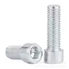 Parafusos Cilíndricos com Cabeça Sextavada Zincados Branco Grau 4.8/8.8 Gb70 Parafusos Sextavados M4-M10 em Estoque