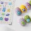 Tiesuka Kawaii Colorido Monstro Adesivos para Nail Art Kx310 Infantil Dopamina Animais Fofos Série de Colaboração Kx
