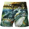 Pantalones cortos casuales de playa estampados de verano para hombre 2023 transfronterizos europeos y americanos AliExpress pueden ser una generación de cabello
