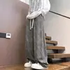 Pantalones tie-dye estilo americano transfronterizos para hombre, marca vintage de moda, pantalones deportivos rectos de ajuste holgado de alta resistencia, pantalones largos casuales para hombre