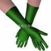 Luvas Pretas de Baile Gatsby para Mulheres Anos 1920 Luvas de Festa Únicas Luvas Combinando com Acessório de Cabeça para Vestido de Noiva