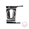 Adecuado para Honda Civic de octava generación panel de palanca de cambios automática de fibra de carbono accesorios de modificación de interior de coche