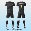 2526 Temporada Portugal Casa Uniforme de Futebol Infantil Conjunto Não. Uniforme de Treino de Futebol Away da 7ª Copa do Mundo de Clubes