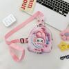 Bolsa Infantil de Desenho Animado Impressa em 3D Moda Menino Menina Bolsa Mensageiro Transfronteiriça Nova Bolsa de Ombro Fofa para Menininha