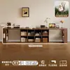 Escritorio Doble de Madera Maciza Mesa de Estudio para Adultos en Casa Mesa Larga para Dormitorio Armario de Almacenamiento Mesa de Ordenador Retráctil Integrada