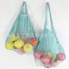 Bolsas de Malha de Algodão Mais Vendidas da Amazon, Sacolas de Compras Ecológicas para Supermercado, Sacolas de Compras de Malha, Bolsas de Malha Portáteis para Frutas e Verduras