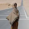 Chal bohemio, capa exótica para mujer, adecuada para viajes a Xinjiang, excursiones por la pradera y sesiones de fotos, capa exterior de estilo étnico